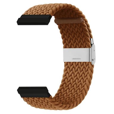 Flettet elastisk klokkereim Fitbit Sense 2 - Brun