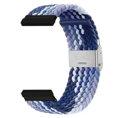 Flettet elastisk klokkereim Fitbit Versa 3 - Gradient blue