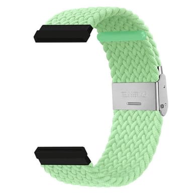 Flettet elastisk klokkereim Fitbit Versa 3 - Pistachio