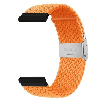 Flettet elastisk klokkereim Fitbit Sense - Oransje