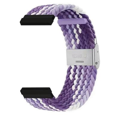 Flettet elastisk klokkereim Fitbit Sense - Gradient purple