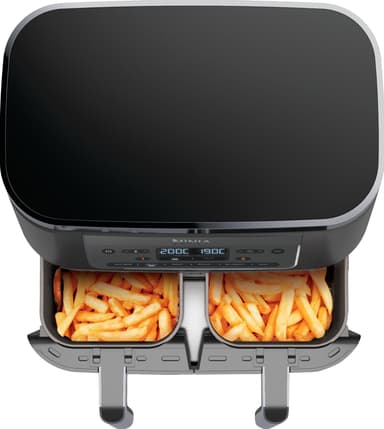 Ninja Dual Zone airfryer DZ100 (Gun metal grey)
