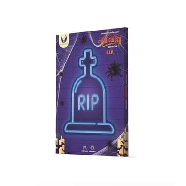 Dekorativ neon LED-belysning RIP - Blå