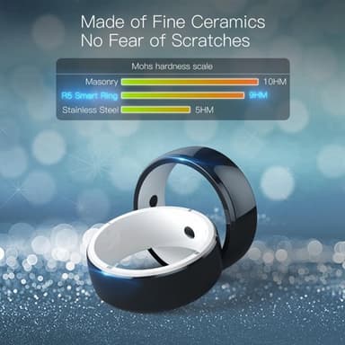 Jakcom Smart Ring – NFC Multifunksjon Ring med Elegant Design, Størrelse M R5