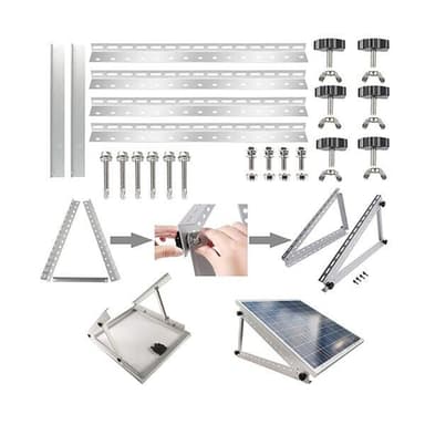 Stativ for solcellepaneler 71 cm - ett par