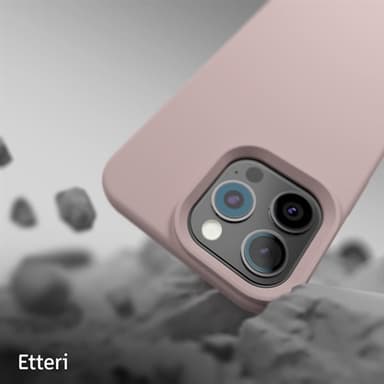 Etteri silikonetui med MagSafe for iPhone 16 Pro - Lys rosa