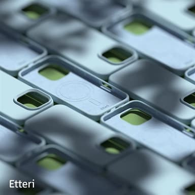Etteri silikonetui med MagSafe for iPhone 16 Pro - Lyseblå
