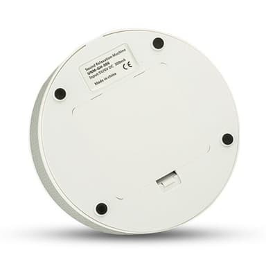 Sleep Easy White Noise Machine med 9 avslappende lydmoduser