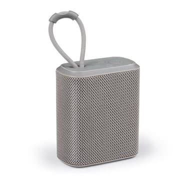 Bærbar Bluetooth-høyttaler 3W med radio og AUX - grå
