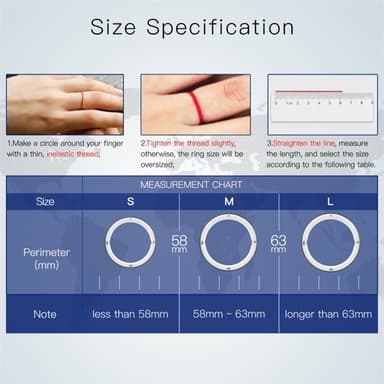 Jakcom Smart Ring – NFC Multifunksjon Ring med Elegant Design, Størrelse M R5