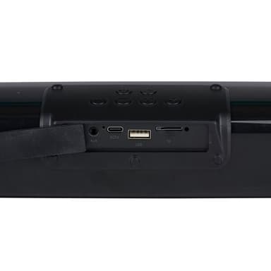 Trådløs Bluetooth-høyttaler med boomeffekt og RGB-lys