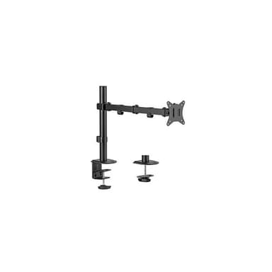 Skjermstativ for 17-32"" - bordfeste med justerbar arm VESA 75x75 &amp; 100x100