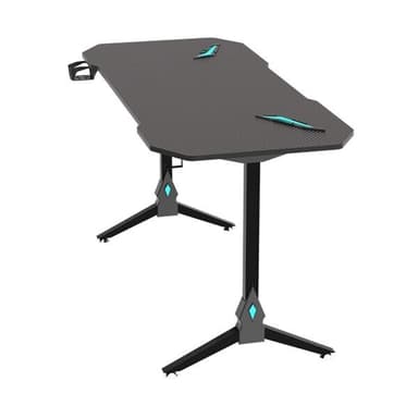Gamingbord 120cm med RGB-Belysning og Stabile Stålben