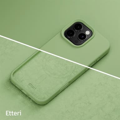 Etteri Silikonskall med MagSafe for iPhone 16 Pro Max - Grønn