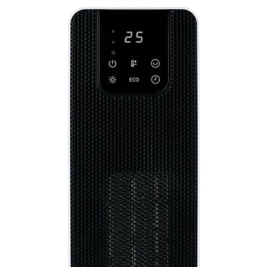 Alpina Keramisk Varmevifte med ECO-Funksjon 800/2000W - Digital Kontroll