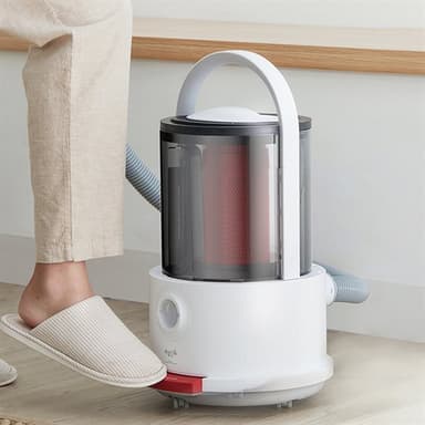Deerma-støvsuger med 800 W motor og våt-/tørsuging