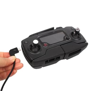 Micro-USB til USB-C-kabel for DJI Mavic Pro &amp; Spark fjernkontroll - 30 cm