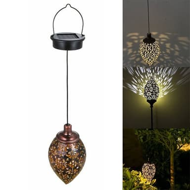 Solcellelampe LED-pendel