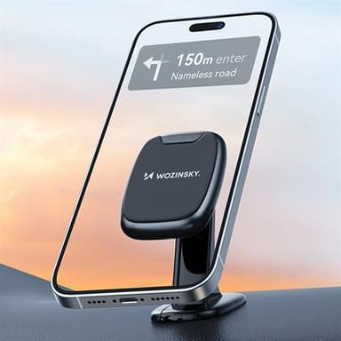 Magnetisk mobiltelefonholder for dashbord
