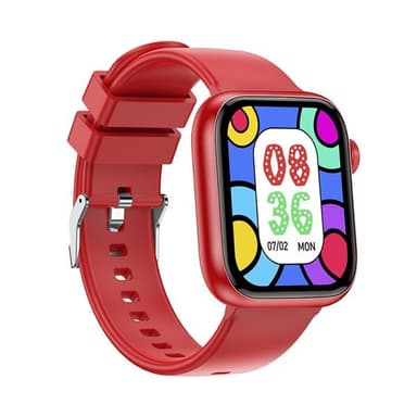 Forever IGo Watch 3 JW-500 – Smartklokke for Barn med Bluetooth og Helsemonitor, Rød