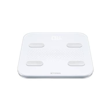 Yunmai Smart Personvekt – 13 Analyser, Bluetooth, App-synkronisering