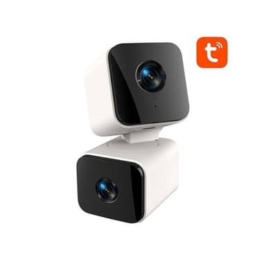 Gosund PC12 WiFi-kamera – 4MP, Dobbel Linse, Fargenattsyn og Tuya-app