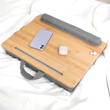 Laptopbord for Kneet 42x34 cm - Ergonomisk Design med Håndleddsstøtte