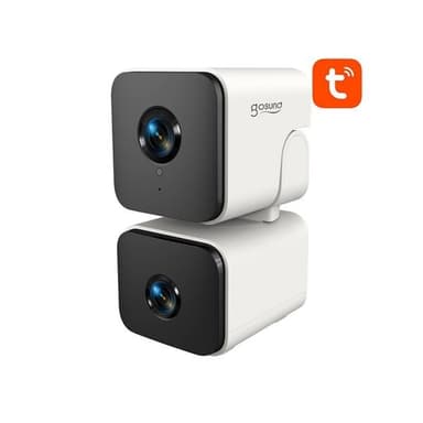 Gosund PC12 WiFi-kamera – 4MP, Dobbel Linse, Fargenattsyn og Tuya-app