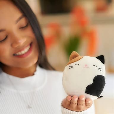 Cam the Cat Bluetooth-høyttaler – Squishmallows med Plysj og Stereolyd
