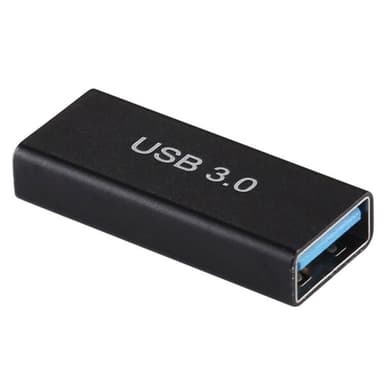 USB 3.0 hunn til hunn-omformer med gullbelagte kontakter