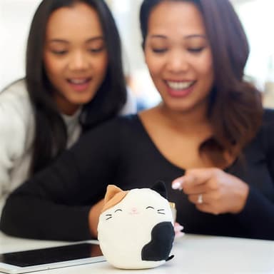Cam the Cat Bluetooth-høyttaler – Squishmallows med Plysj og Stereolyd