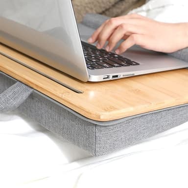 Laptopbord for Kneet 42x34 cm - Ergonomisk Design med Håndleddsstøtte
