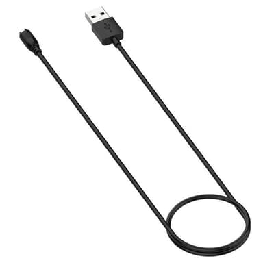 Ladekabel til Casio WSD-F20 - USB 1m - Sort