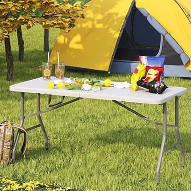 Sammenleggbart Campingbord 180x74cm
