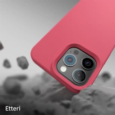 Etteri Silikonskall med MagSafe for iPhone 16 Pro Max - Raspberry