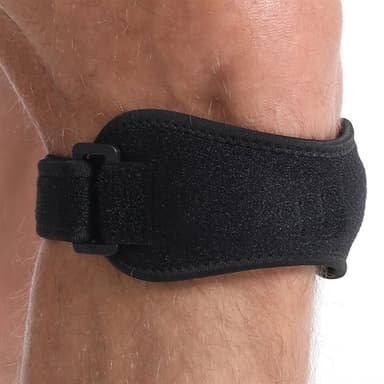Knestropp med justerbar passform – Lindring for løperkne og Schlatters sykdom