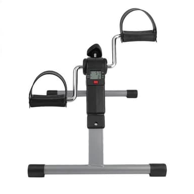 Sammenleggbar pedaltrener med motstand og display