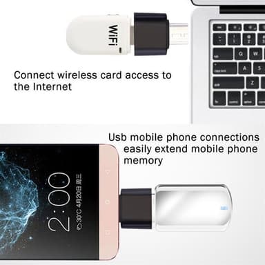 OTG-adapter USB Type-C til USB 3.0 - kompatibel med smarttelefon og datamaskin