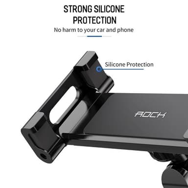 ROCK Universal Holder til bilens nakkestøtte - Mobil & Surfeplate