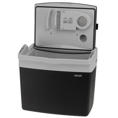 Adler Elektrisk kjøleboks 25L med 230V / 12V og varmefunksjon