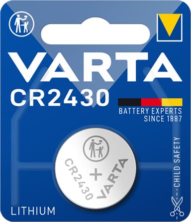 Varta CR 2430 batteri (1-pakk)