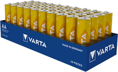 Varta Longlife AA batterier 7042225 (40-pk)