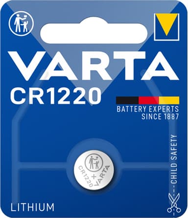 Varta CR 1220 batteri (1-pakk)