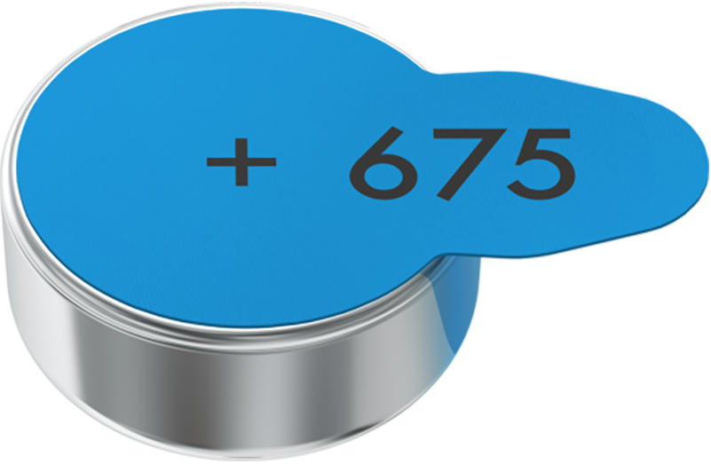 Varta 675 batteri for høreapparat 7042217 (6-pakning)