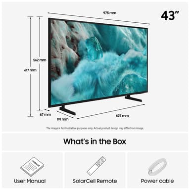Samsung 43” Q7F 4K QLED Smart TV (2025)