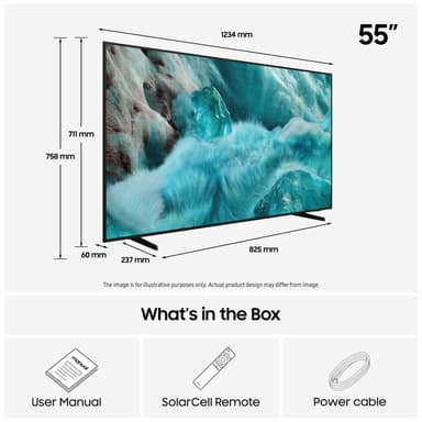 Samsung 55” Q7F 4K QLED Smart-TV (2025)