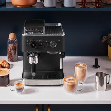 KitchenAid espressomaskin 5KES6551EBK (sort)