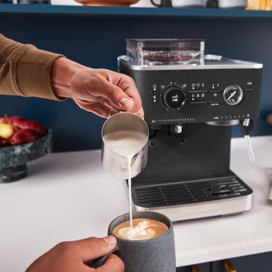 KitchenAid espressomaskin 5KES6551EBK (sort)