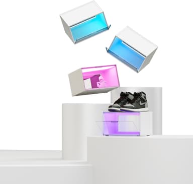 Nanoleaf Expo Smart Display Case startsett SQFX01K02-4WT (4 pk)