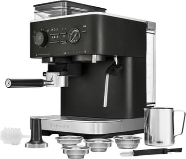 KitchenAid espressomaskin 5KES6551EBK (sort)